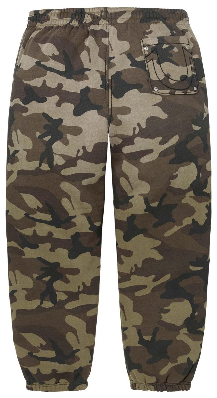 Supreme x True Religion Sweatpant Brown Camo