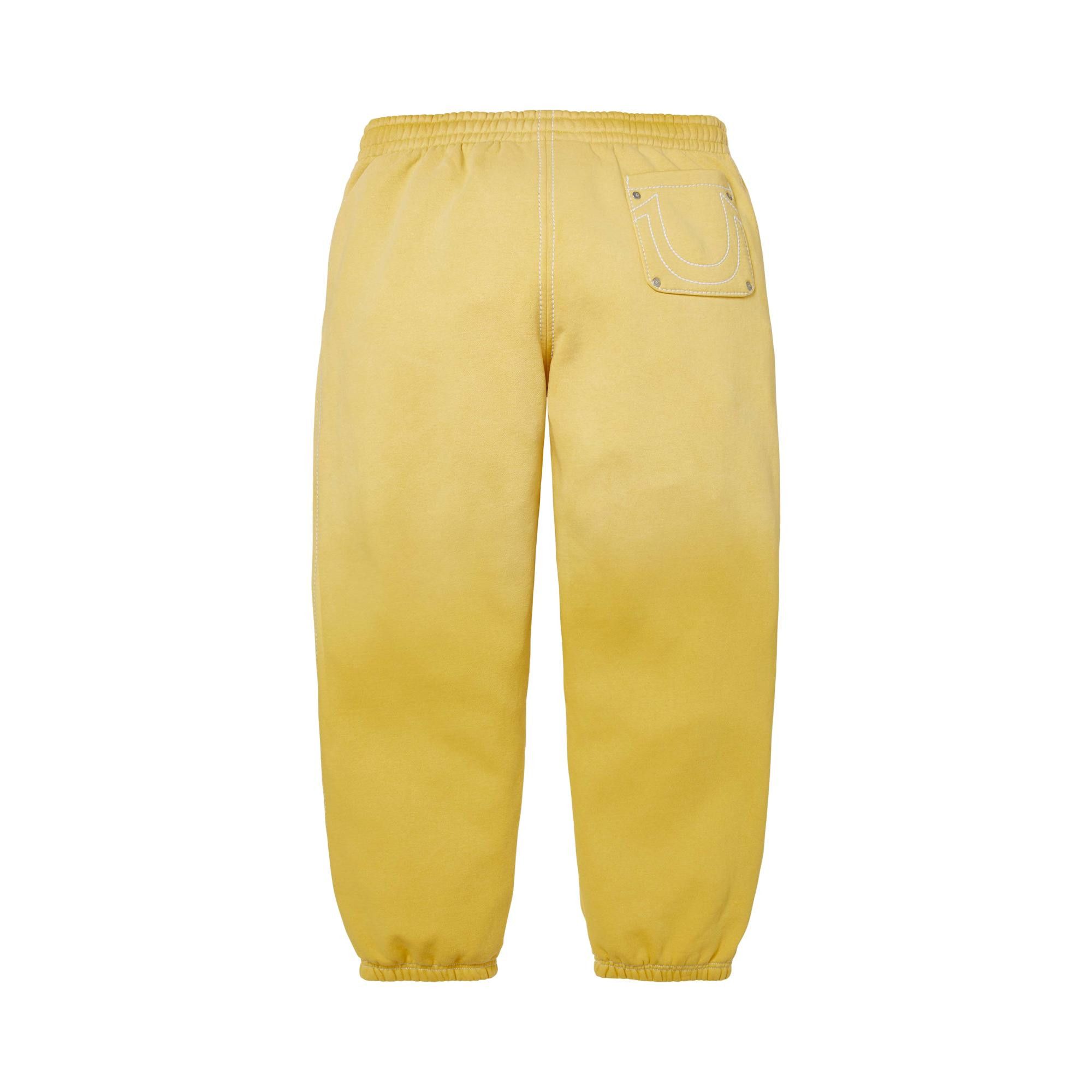 Buy Supreme x True Religion Sweatpant 'Yellow' - FW25P35 YELLOW | GOAT