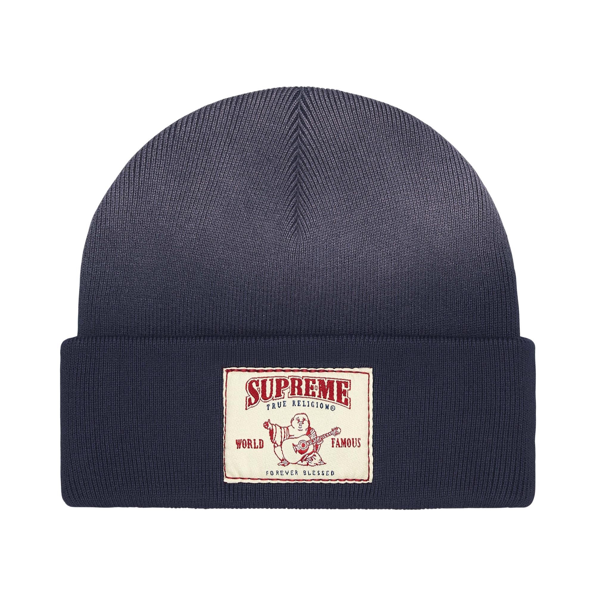 Buy Supreme x True Religion Beanie 'Navy' - FW25BN31 NAVY | GOAT