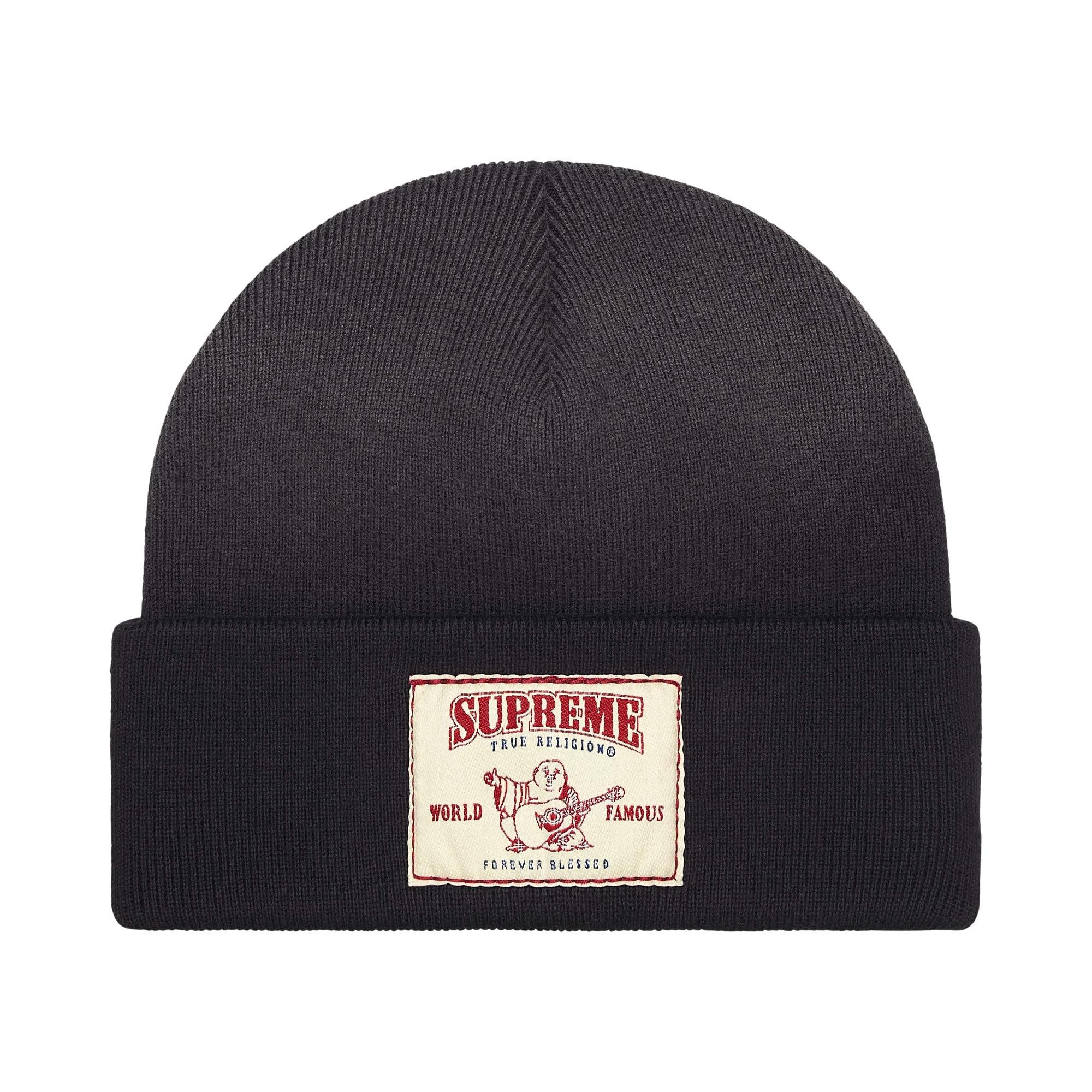 SUPREME True Religion ニット帽 ロゴ パッチ付き 黒 Buy Supreme x True Religion Beanie 'Black' - FW25BN31 BLACK | GOAT