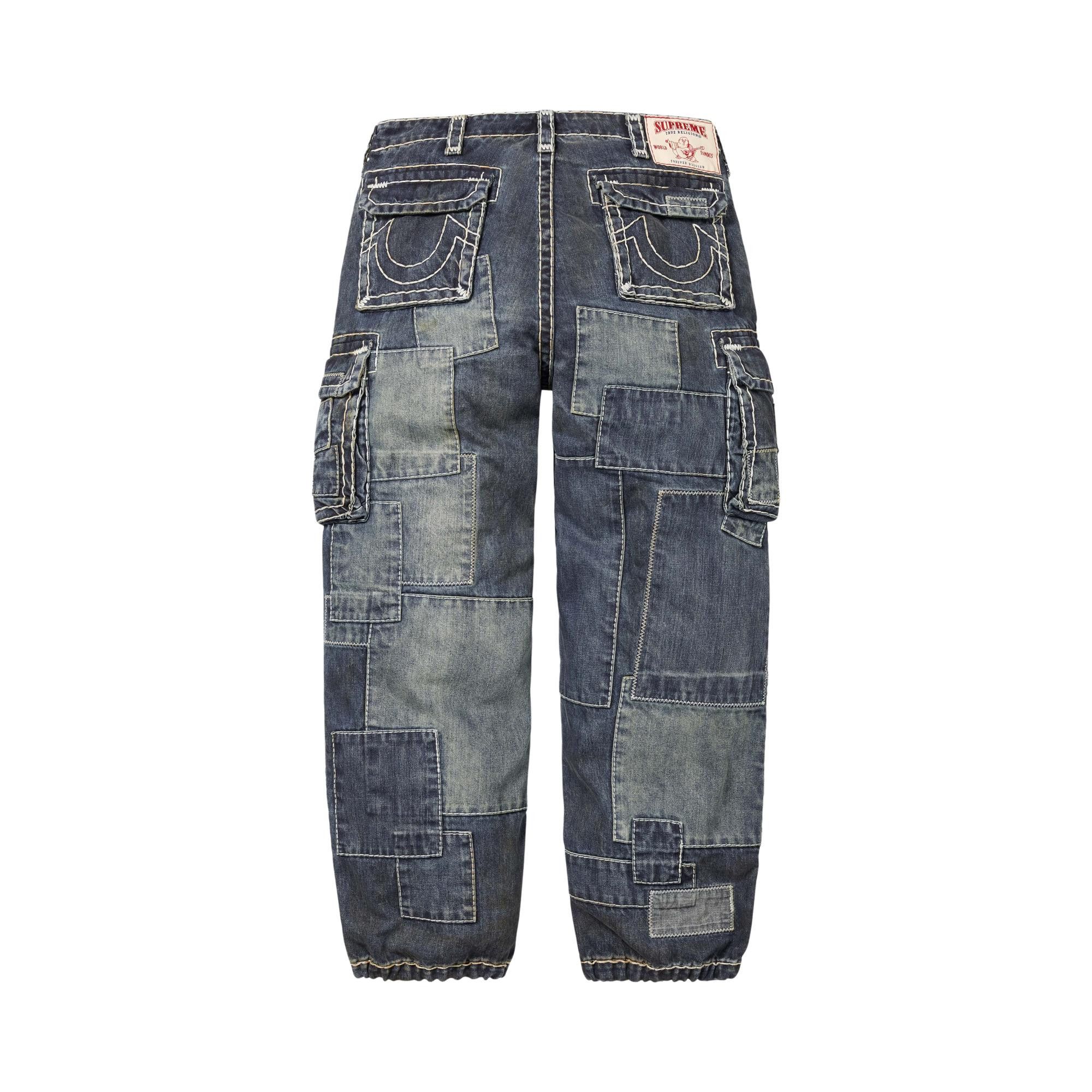 Supreme TrueReligion Patchwork CargoPant Size 30 Supreme x True