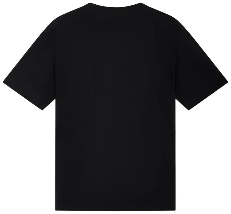 Comme des Garcons Homme Tight Tension Cotton Jersey Printed T Shirt Black