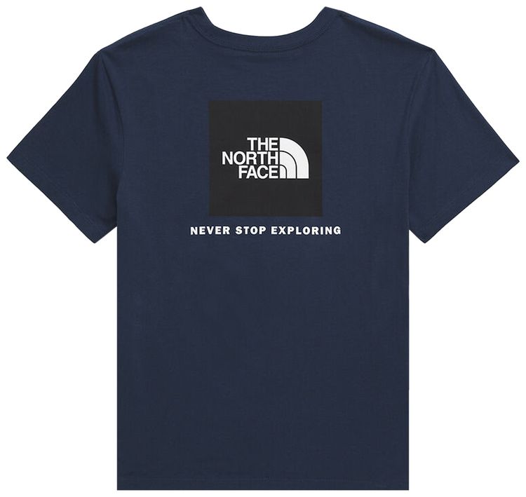 The North Face Evolution Box NSE Regular Short Sleeve Tee Summit Navy