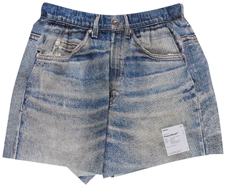 SATISFY PeaceShell 5 Unlined Short Digital Denim