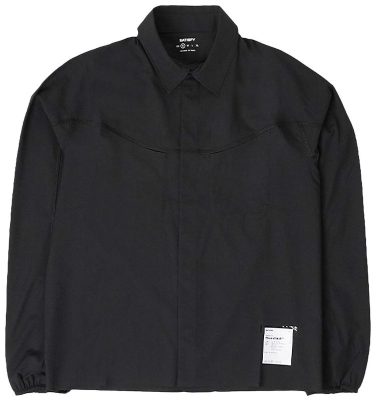 SATISFY PeaceShell River Shirt Black