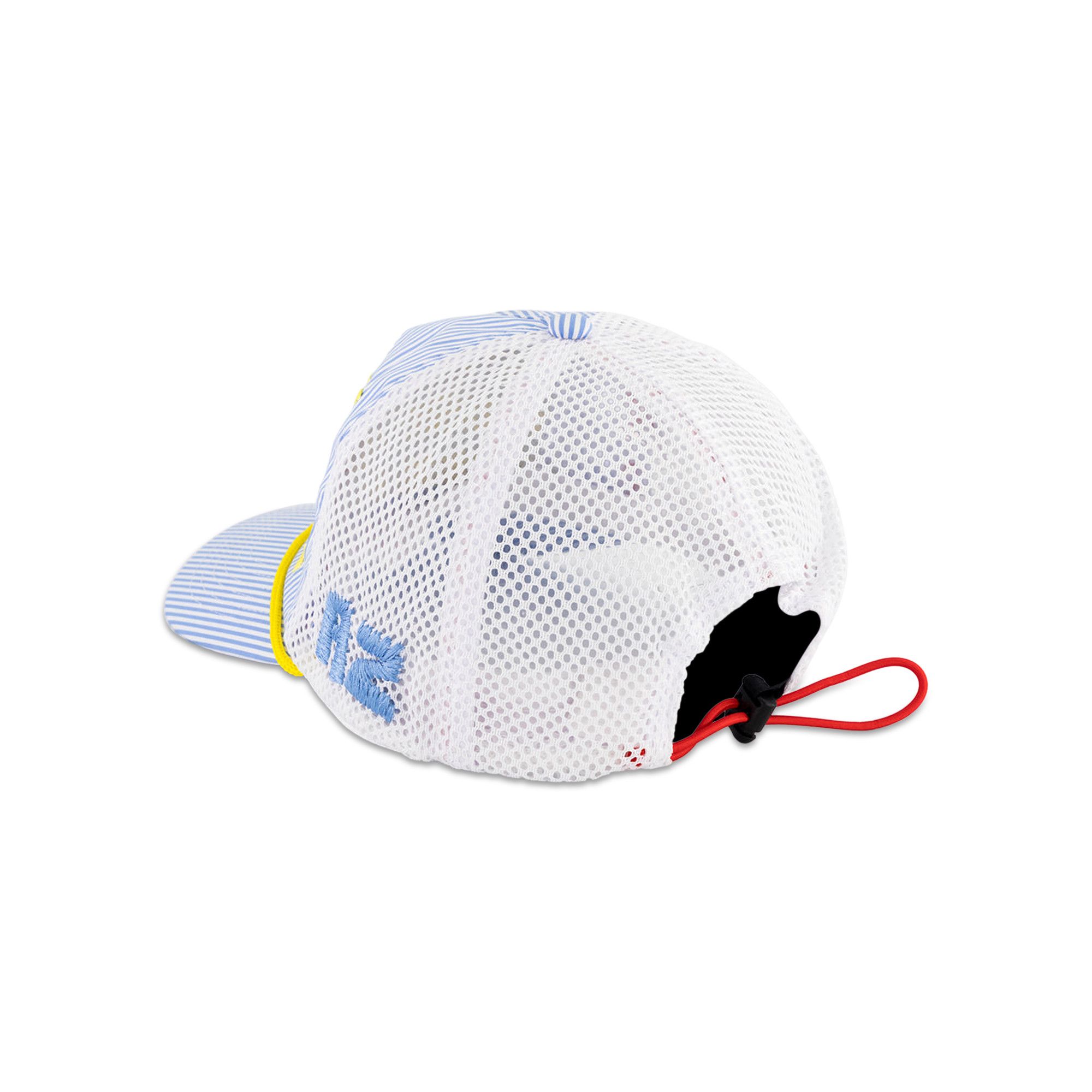 Buy Alex Zono Hey, I'm Running Over Here Trucker Hat 'Blue Stripe