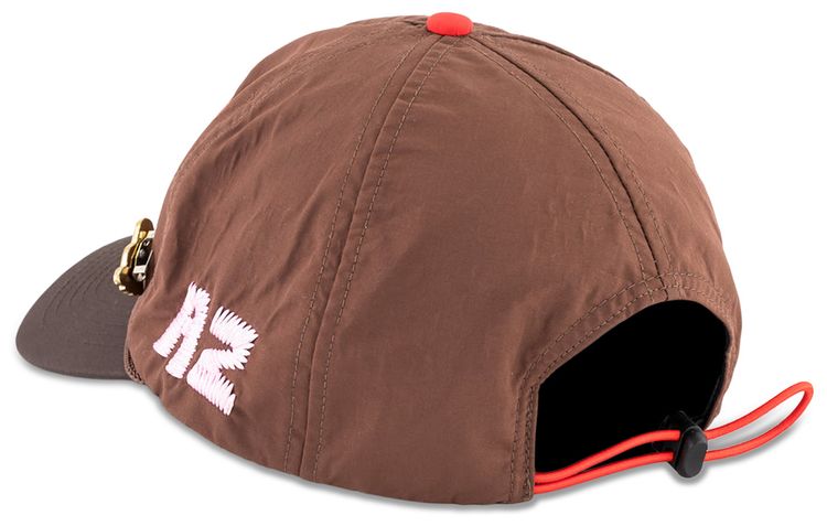Alex Zono Running Is My Best Friend Pin Trucker Hat Brown