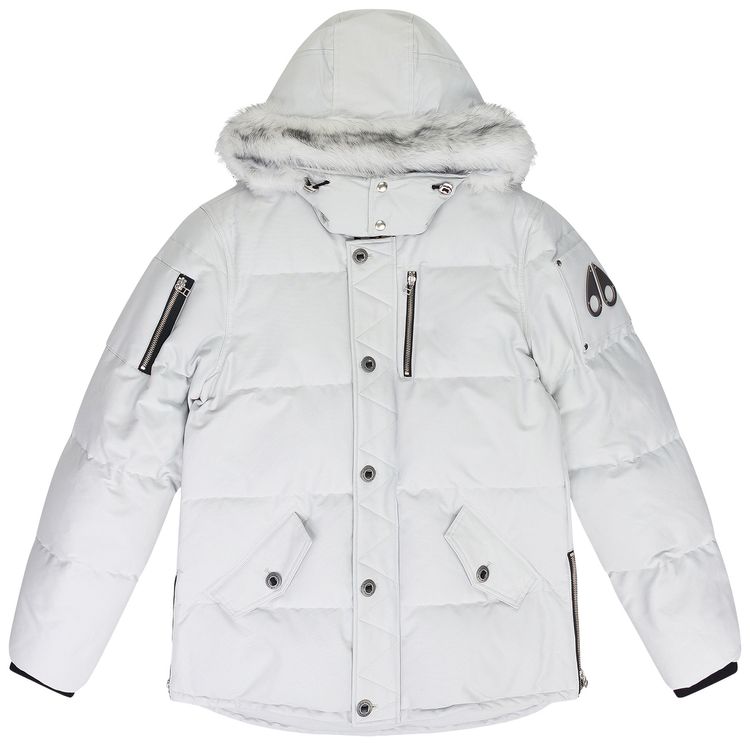 Moose Knuckles Original 3Q Neoshear Puffer Jacket Grey