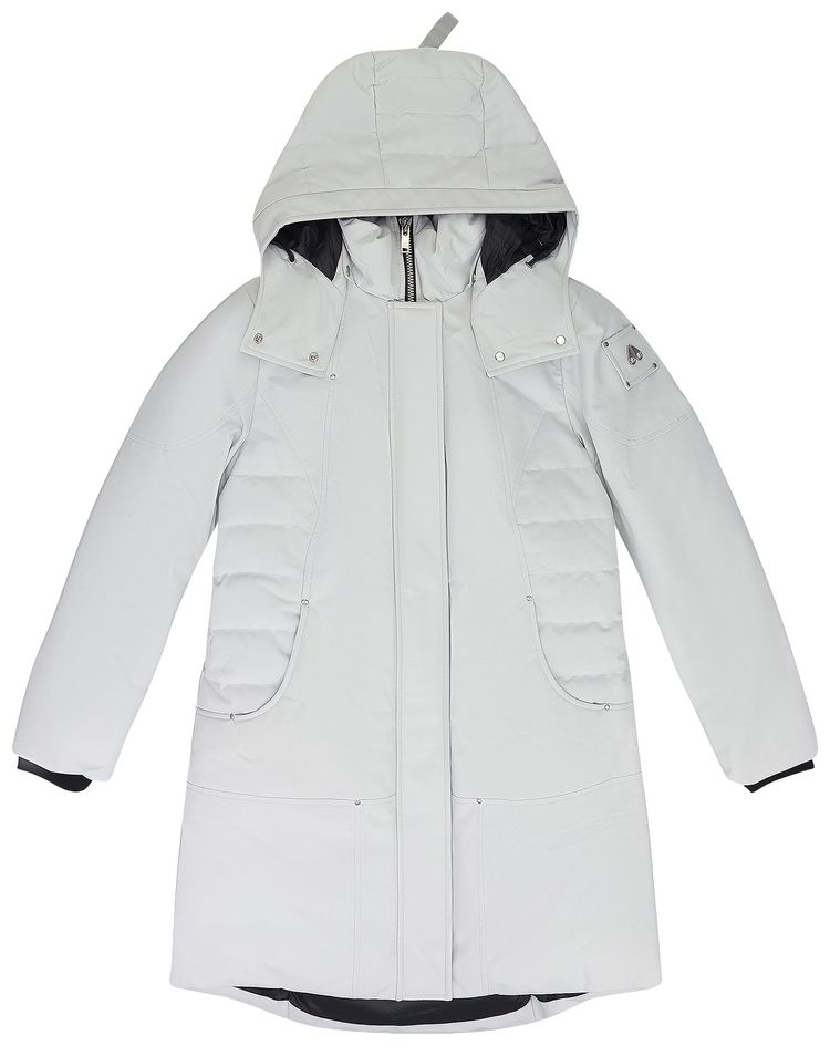 Moose Knuckles Cloud Shearling Parka Grey