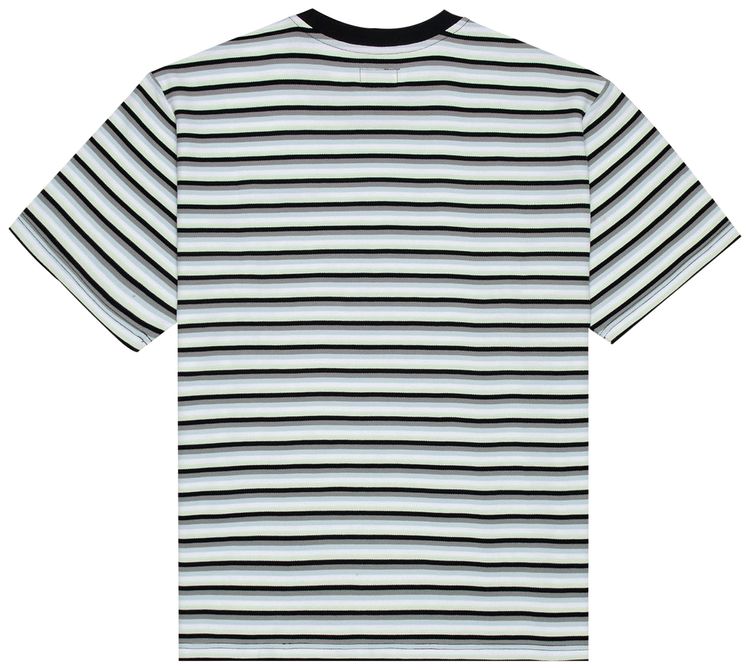 GOLF WANG Striped Tee Grey Multicolor