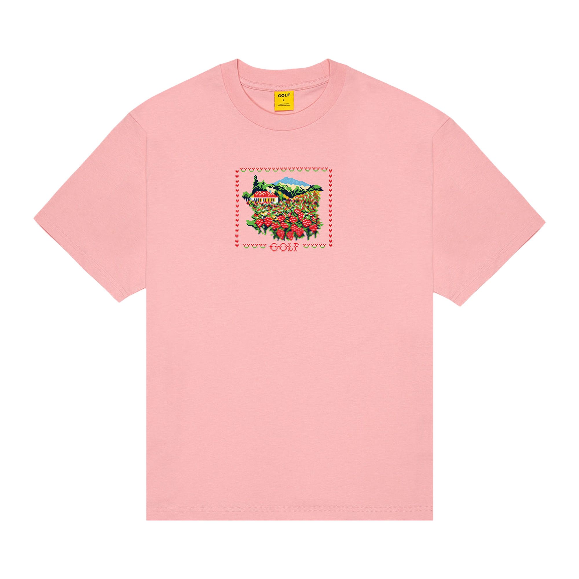 Buy GOLF WANG Needle Point Tee 'Pink' - SS25T1003 PK | GOAT