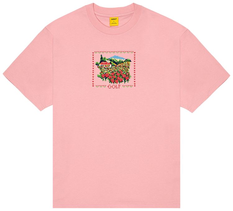 GOLF WANG Needle Point Tee Pink