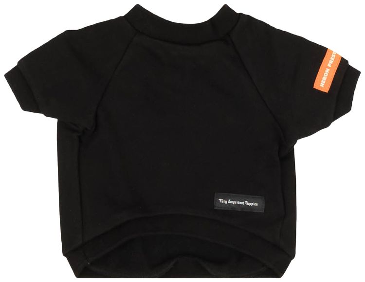 Heron Preston NASA Dog Crewneck T Shirt Black