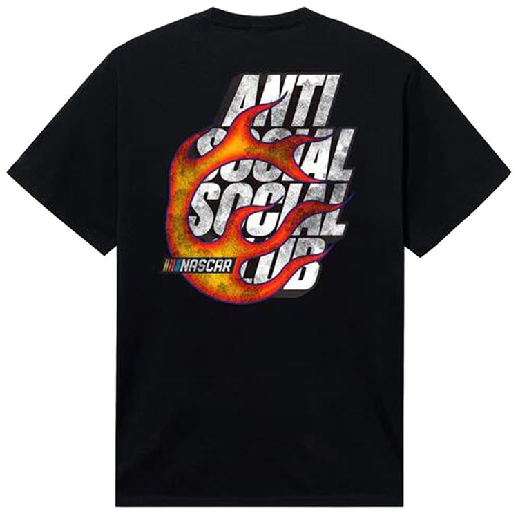 Anti Social Social Club x Nascar Daytona Tee Black