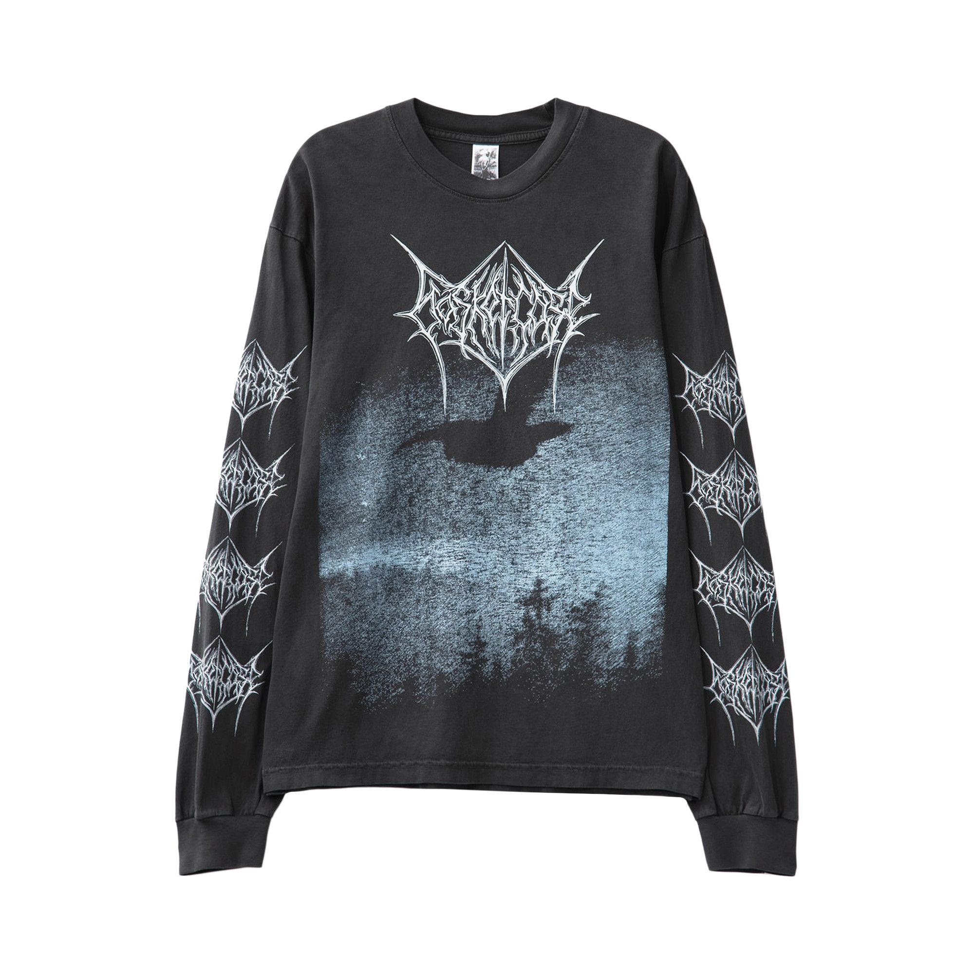 Buy Basketcase Gallery Crow Long-Sleeve 'Vintage Black' - 12784