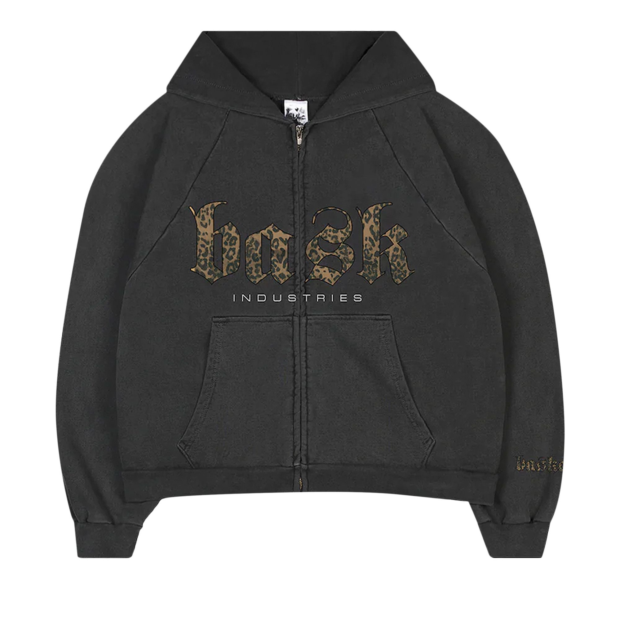 Buy Basketcase Gallery Industries Zip Up Hoodie 'Vintage Black