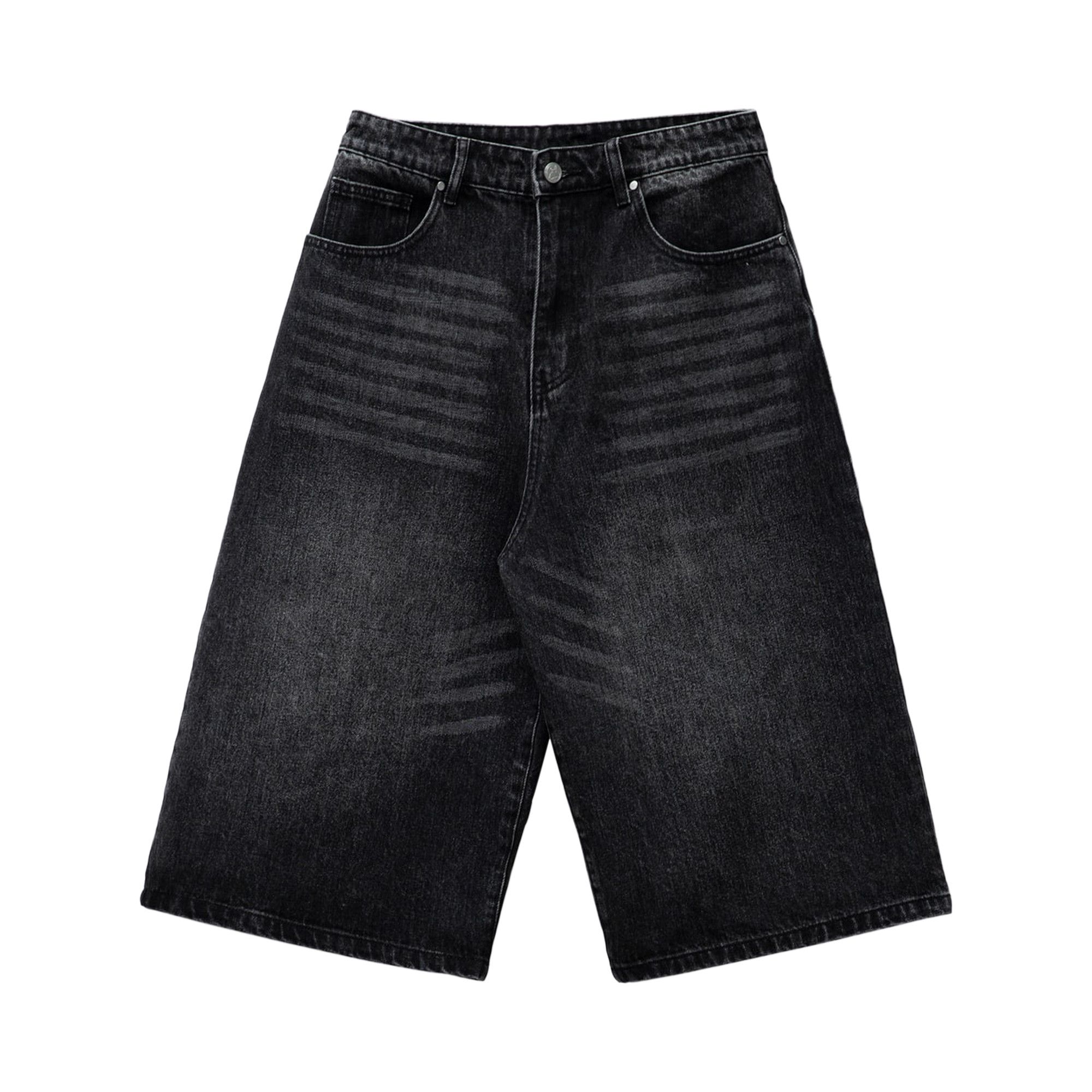 Buy Basketcase Gallery Breacher Denim Shorts 'Indigo' - 12784