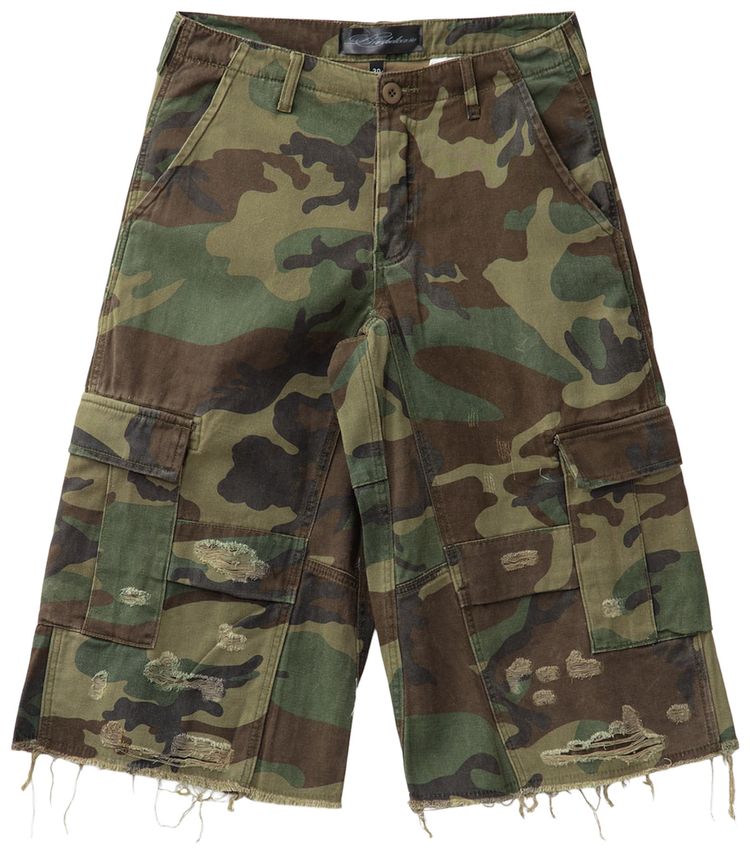 Basketcase Gallery Tracker Camo Shorts Camo