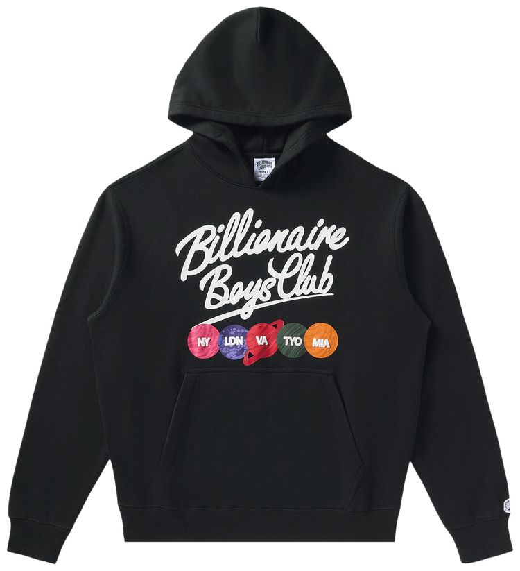 Billionaire Boys Club Script Hoodie Black