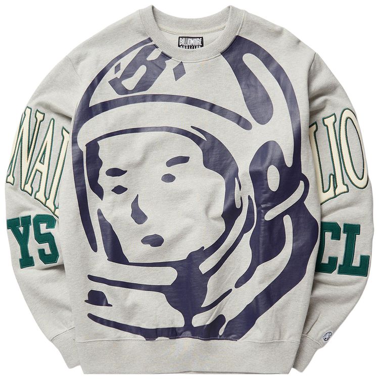 Billionaire Boys Club Big Face Sweatshirt Heather Grey