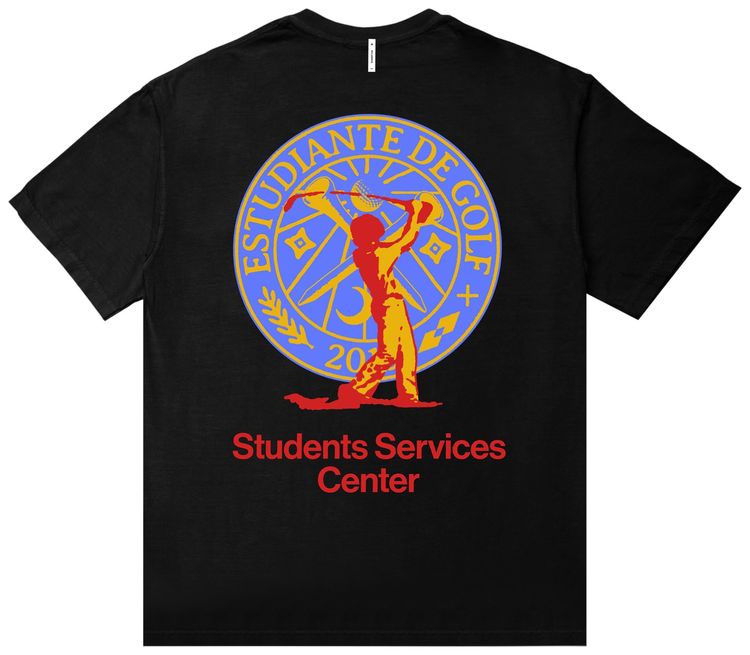 Students Golf SSC T Shirt Black