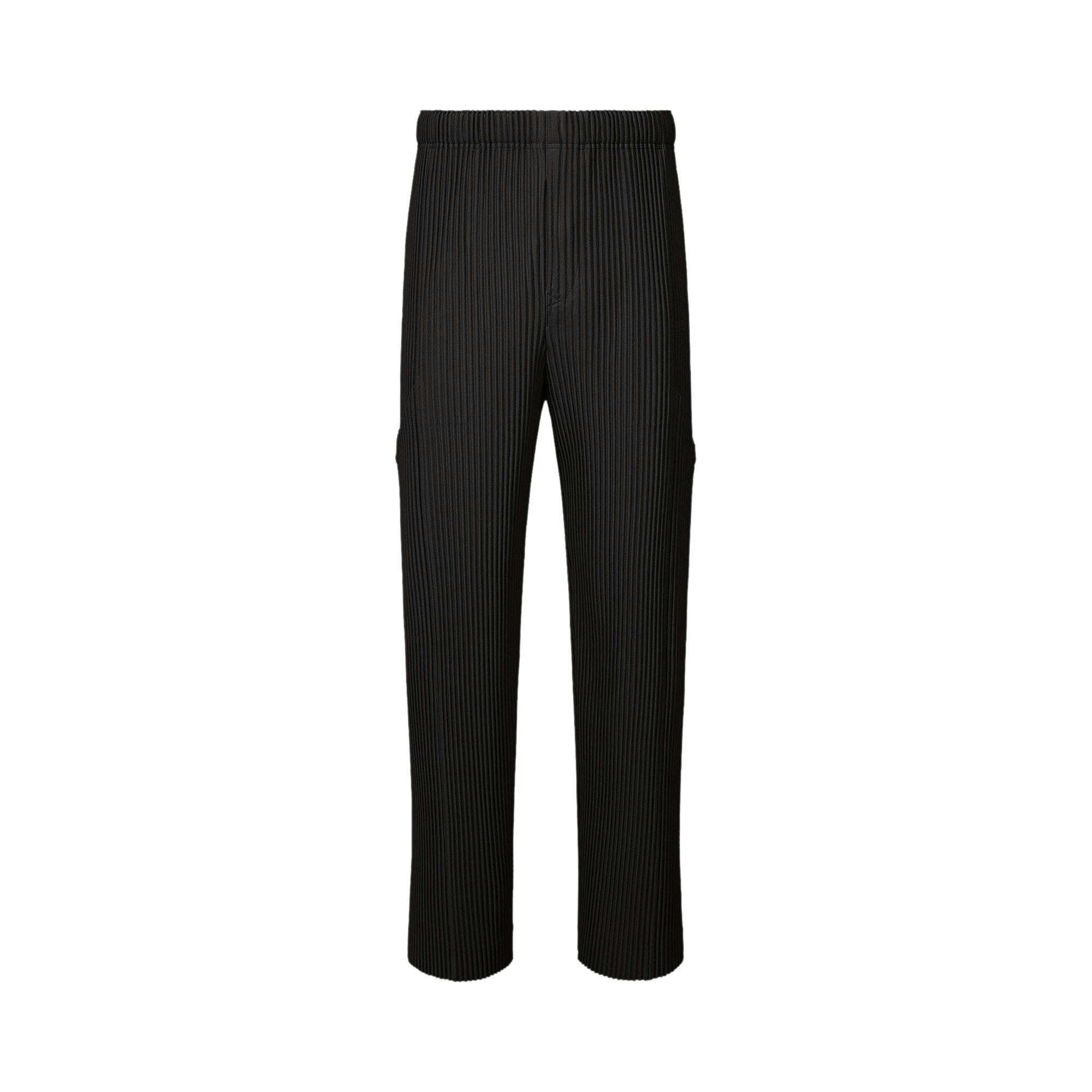Buy Homme Plissé Issey Miyake Quarry Trouser 'Black' - HP58JF302