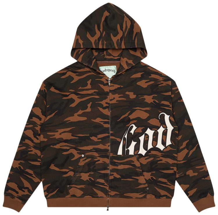 Godspeed OG Logo Sweatsuit Brown Camo