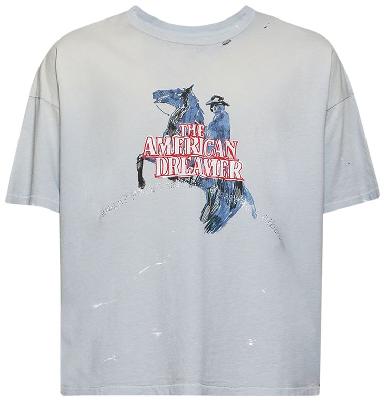 Paly Hollywood American Dreamer T Shirt Baby Blue