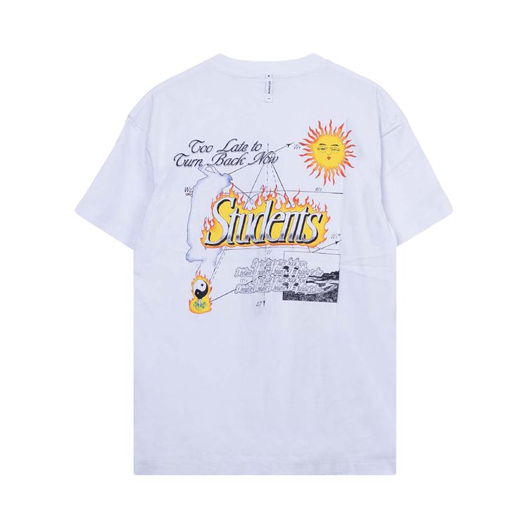 Students Golf Too Late T Shirt White