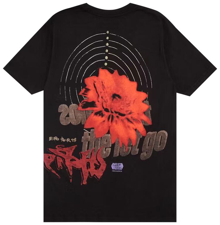 Cactus Jack by Travis Scott Utopia Echoes Circus Maximus Tee Black