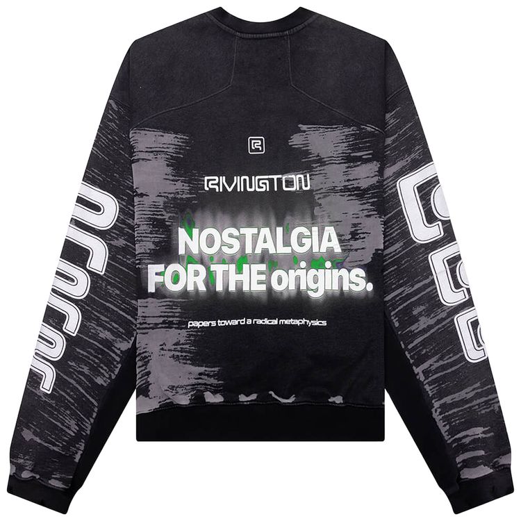 RIVINGTON roi Rebis Origins CVA Crewneck Mechanic Black