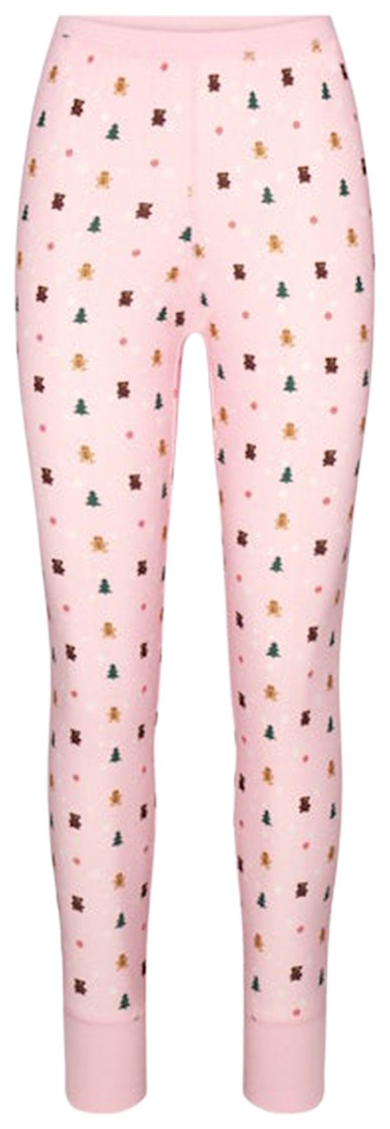 SKIMS x Cactus Plant Flea Market Plush Pointelle Relaxed Legging Cherry Blossom Snow Print
