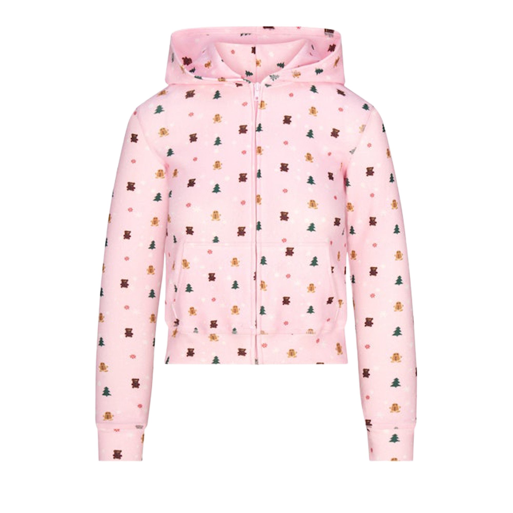 Buy SKIMS x Cactus Plant Flea Market Plush Pointelle Zip Up Hoodie