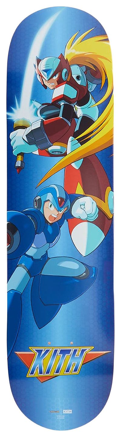 Kith x Capcom Mega Man Skate Deck Multicolor