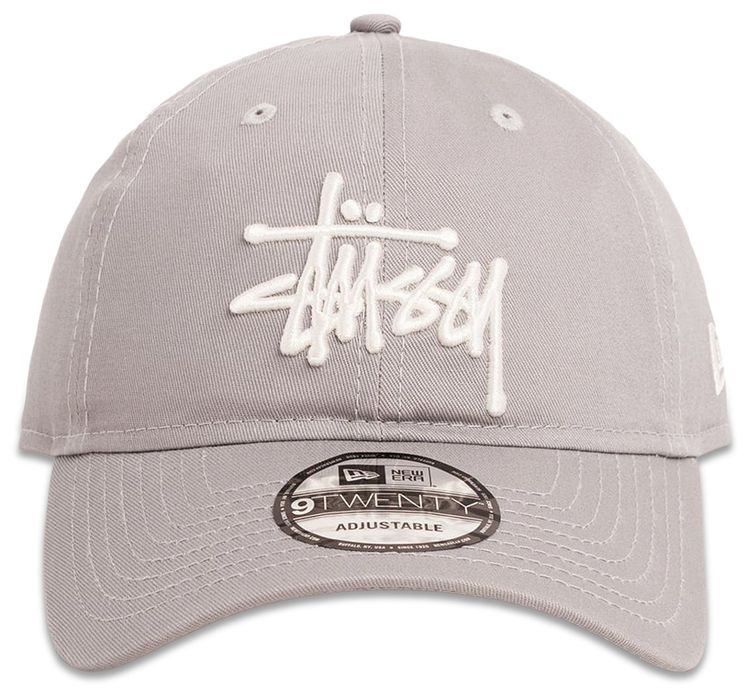 Stussy New Era 9twenty Basic Strapback Grey