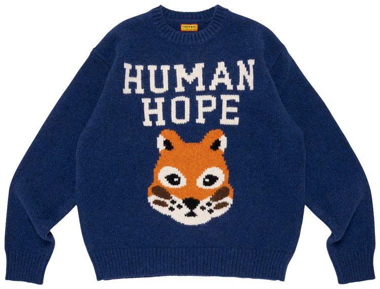 Human Made x j hope Human Hope Low Gauge Knit Navy