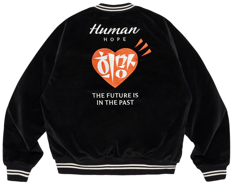 Human Made x j hope Human Hope Reversible Souvenir Jacket Green