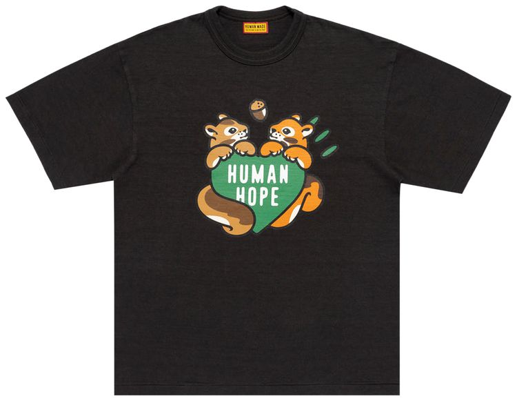 Human Made x j hope Human Hope Graphic T Shirt Black