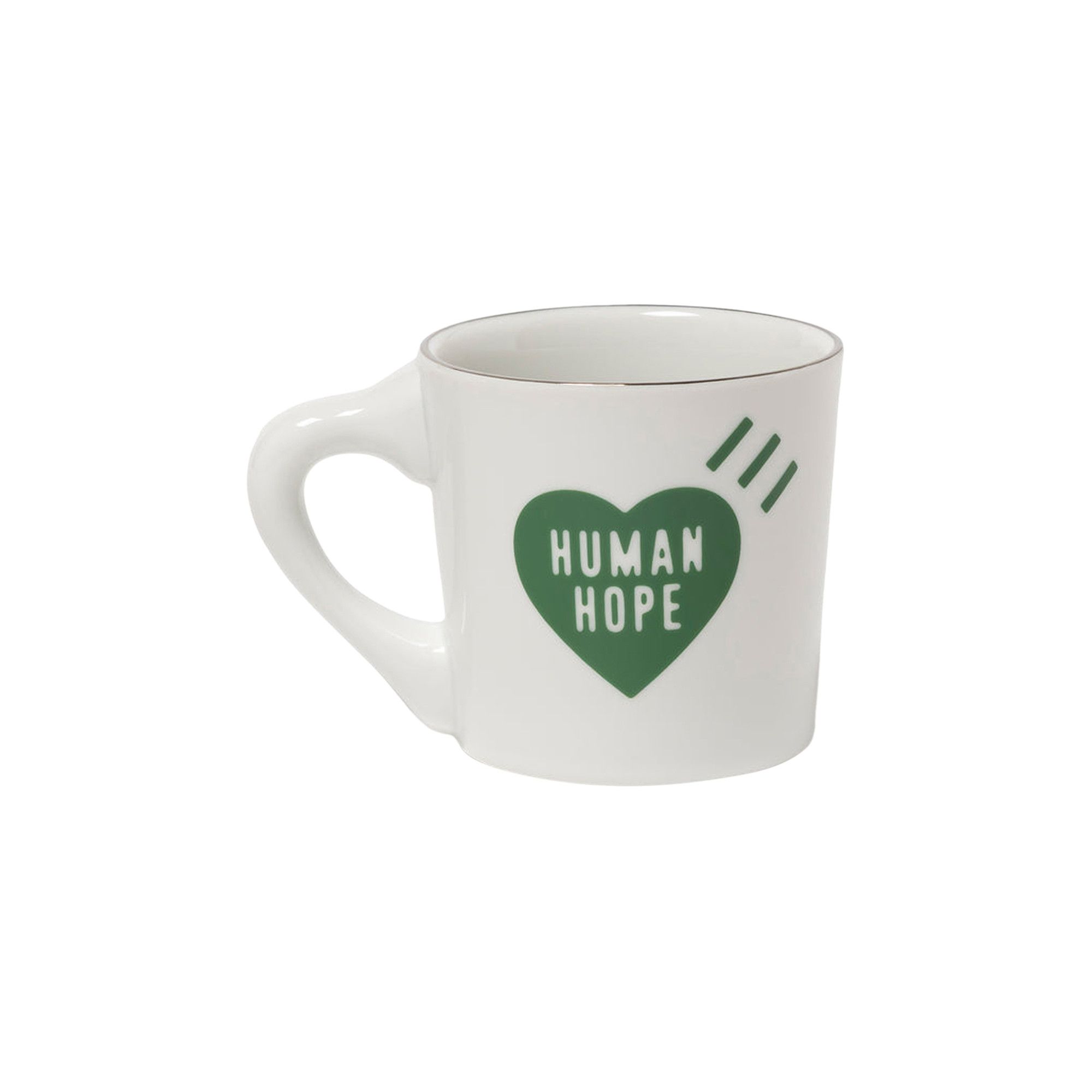 新品 HUMAN HOPE COFFEE MUG+KEY CHARM 2点セット Buy Human Made x j-hope Human Hope Coffee Mug 'White' - XX30GD002