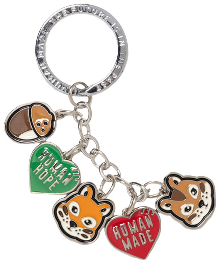 Human Made x j hope Human Hope Key Charm Silver