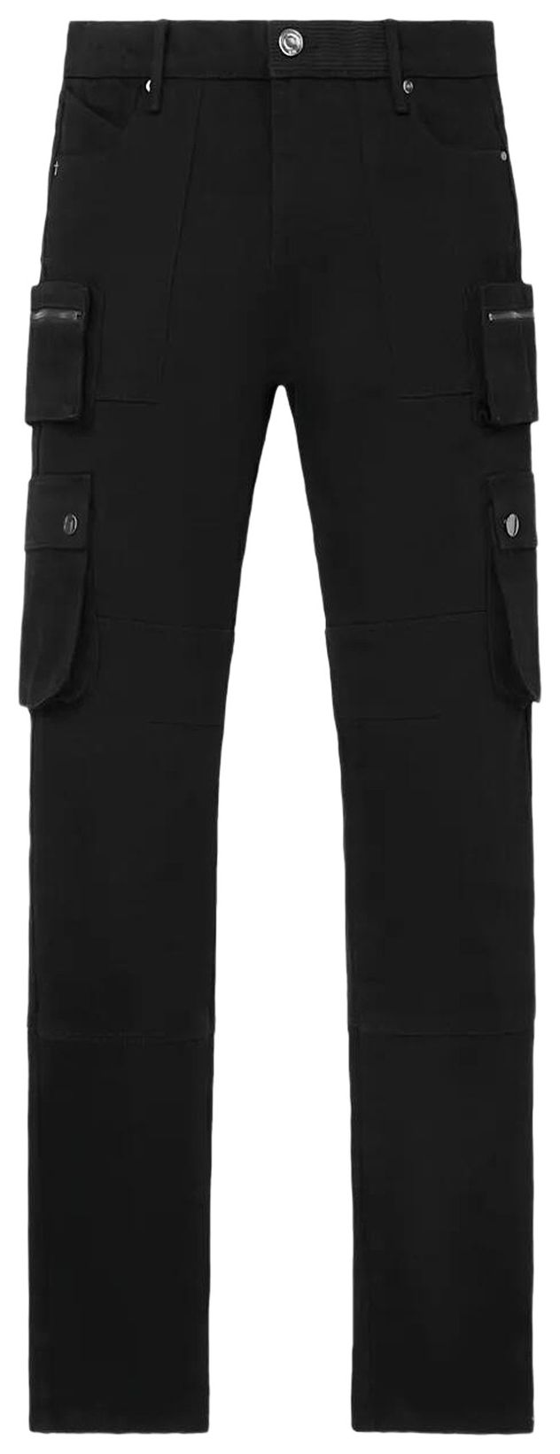 RtA Slate Cargo Skinny Jeans Black