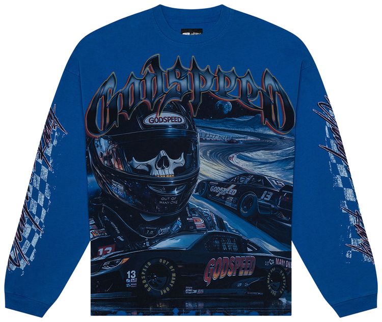 Godspeed Le Dernier Long Sleeve T Shirt Royal