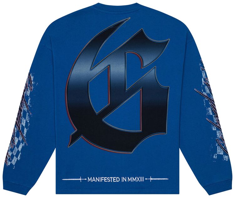 Godspeed Le Dernier Long Sleeve T Shirt Royal