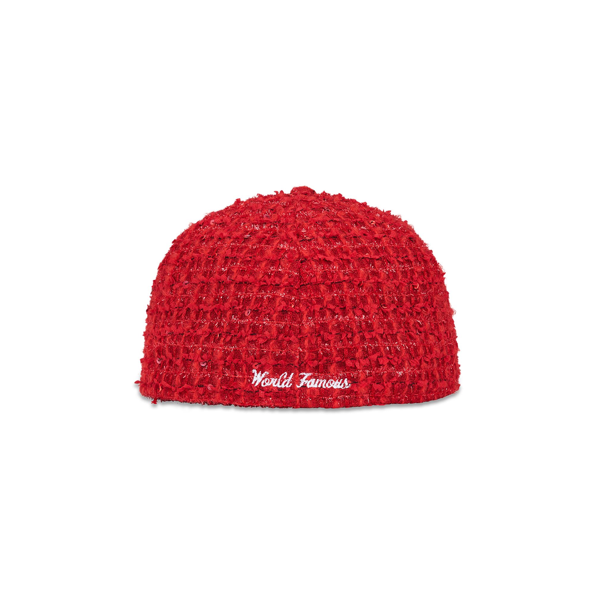 Buy Supreme Bouclé Box Logo New Era 'Red' - 00052 10007SBBLNE RED