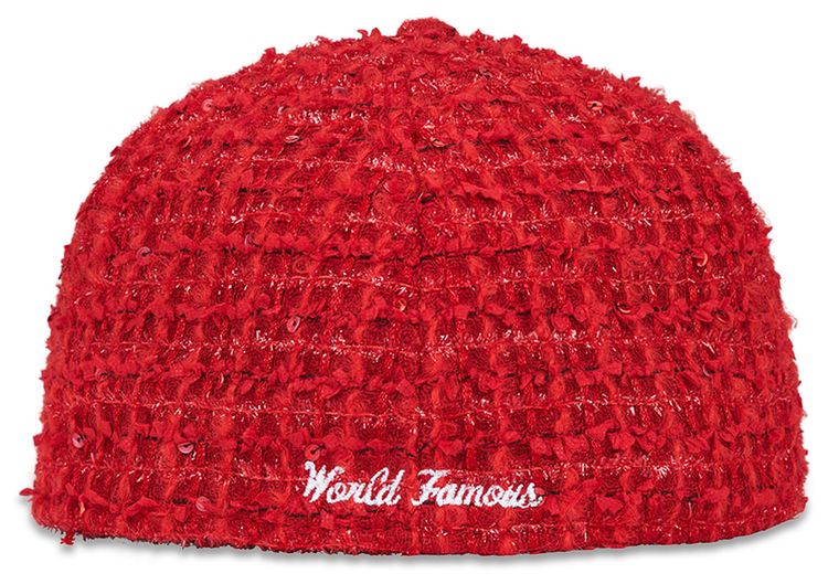 Supreme Boucle Box Logo New Era Red