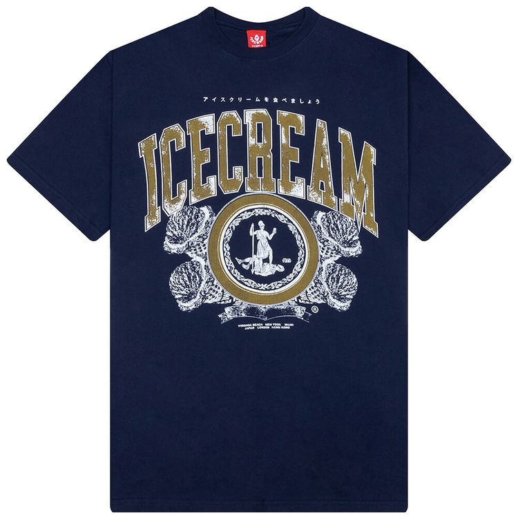 Icecream Decadence Short Sleeve Tee Black Iris