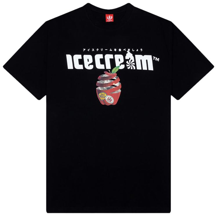 Icecream Luger Short Sleeve Tee Black