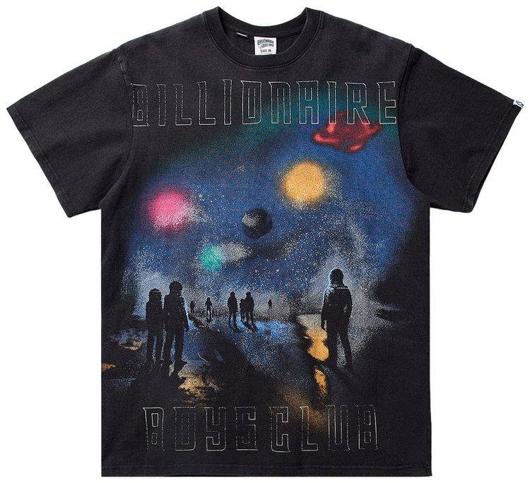 Billionaire Boys Club Mist Oversized Short Sleeve Knit Black