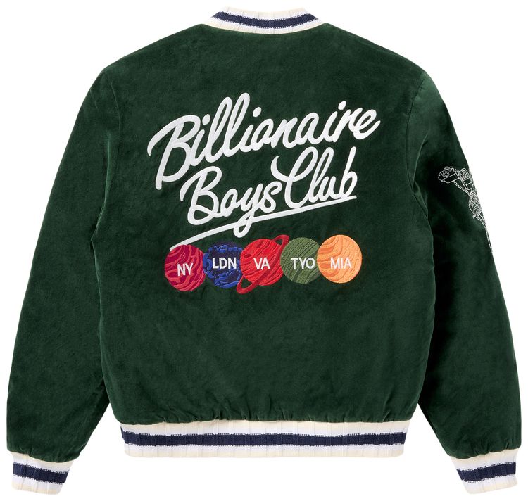Billionaire Boys Club Wealth Jacket Rain Forest