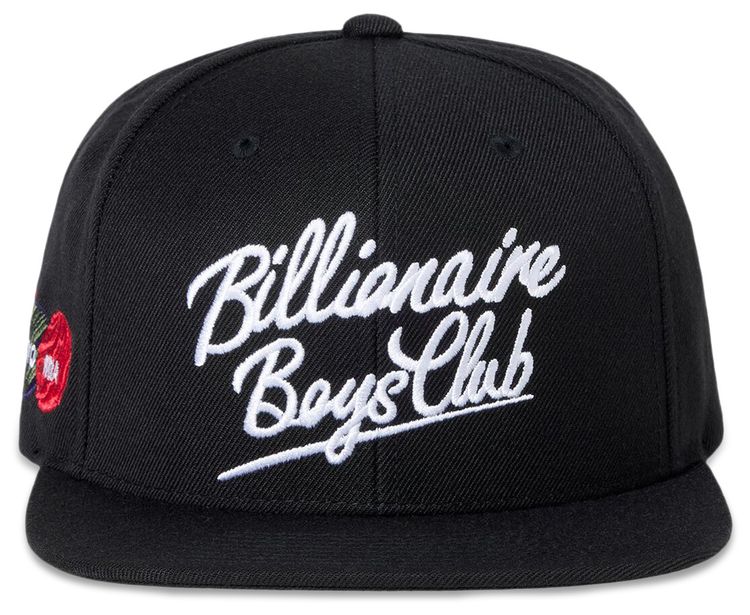 Billionaire Boys Club Script Snapback Black